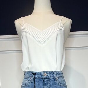 1. State Women's Pintuck V-Neck Camisole - NWOT